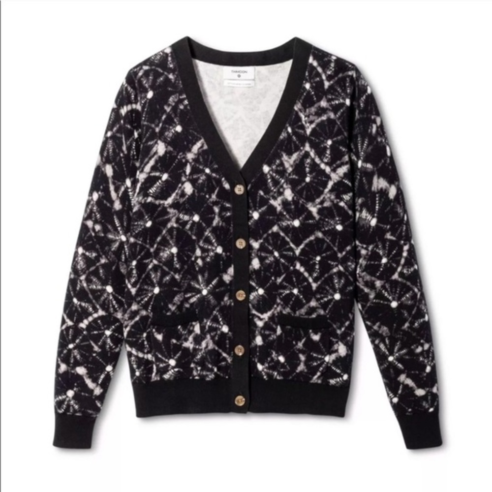 Thakoon for Target black and white sweater small